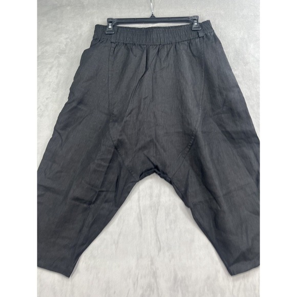 Free People Nicholas K Linen Short Black Pants Size Small - Picture 4 of 10